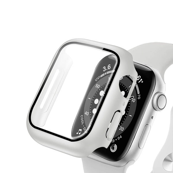 Anank Glass Protector For Apple Watch S7 41mm | White Anank Glass Protector For Apple Watch S7 41mm | White